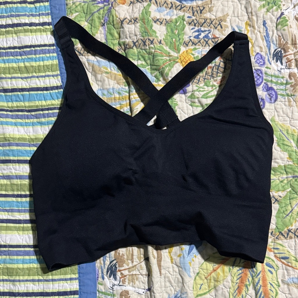 NVGTN Black Enchant Seamless Bra